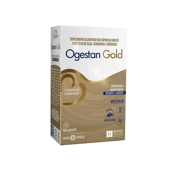 Ogestan Gold 30 Cápsulas - Imagem 1